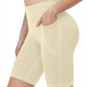 Nouveau 2025 Exigible Prix bon marché Ensemble de yoga sans couture pour femmes Shorts Leggings OEM, sans couture, short taille haute avec poches - Product Image 1