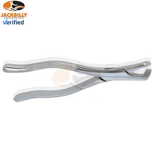 Pince d'extraction dentaire manuelle en acier inoxydable de qualité supérieure #222 Molaires Instruments dentaires professionnels certifiés CE - Product Image 4