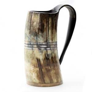 TASSE À CORNE À BOIRE DE VIKING AVEC POIGNÉE POUR BIÈRE Café au Prix de gros Viking Tasses à café à boire à - Product Image 2