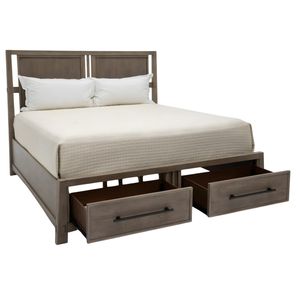 Ensemble de meubles de chambre à coucher complet Kurnia Java Luxury Modern en bois massif écologique avec 13 tiroirs, lit, commode, table de chevet, miroir et rangement - Product Image 2