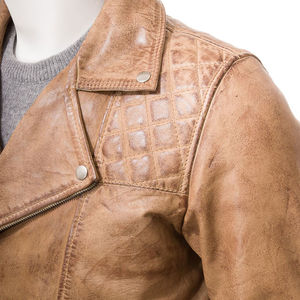 Chaqueta de Cuero de Alta Calidad para Hombre, Interior Suave y Cómodo, Diseño Elegante, Impermeable, Resistente al Viento, Transpirable, Ecológica, para Invierno - Product Image 5