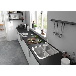 High-quality Chrome Kitchen Faucet with Pull-out Spout and Single Lever Design-HANSGROHE - Product Image 4