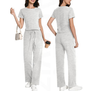 Chándales de verano para mujer de alta calidad para adultos, logotipo personalizado, nueva moda, ropa informal, chándales de verano para mujer - Product Image 6