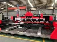Machine de gravure CNC à 6 têtes et 6 axes rotatifs pour la sculpture 3D de colonnes et piliers en marbre et granit