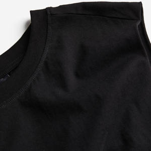 Logo personnalisé coton hommes côtelé débardeurs serré tricoté doux entraînement débardeur avec conception personnalisée impression hauts pour garçons - Product Image 5