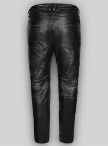 Pantalones de cuero de longitud regular de alta calidad 100%/pantalones de cuero hechos de tela de secado rápido de calidad superior - Product Image 3