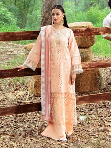 Vestido de tela de lino estampado de alta calidad de la colección 2025 de marca paquistaní para mujer ropa de estilo islámico modesto para damas - Product Image 5