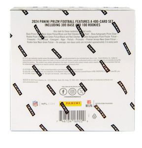 Recién llegado: Precio con descuento en la caja mega de tarjetas coleccionables de fútbol Panini Prizm 2024, sellada de fábrica, lista para enviar a todo el mundo. - Product Image 2