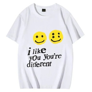 Différents graphiques T-Shirt hommes femmes Streetwear manches courtes 100% coton unisexe t-shirts - Product Image 2