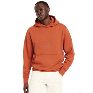 Custom Men's Hoodies High Quality Streetwear Pullover Vintage High Quality Custom Hoodie With Logo Men's Hoodies 100% Cotton - Product Image 1