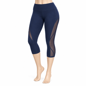 <b>Women</b> <b>Capri</b> <b>Legging</b> Designed With Breathable Performance Fabric Flexible Fit Moisture Control Construction High Waist Design - Product Image 1