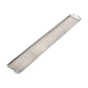 Meilleur design Plateau de service en aluminium doré avec poignée en forme de rectangle pour la maison et le mariage Plateaux de service pour collations de table - Product Image 3