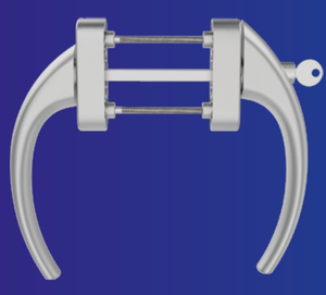 Juego de manija de puerta bloqueable Ege - Product Image 1