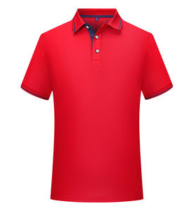 Polo informal de negocios para hombre de alta calidad para verano logotipo personalizado transpirable XL diseño de manga corta - Product Image 2
