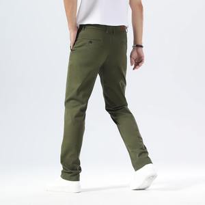 Chino pour homme coupe athlétique fabriqué avec des coutures renforcées 100% coton doux et coupe décontractée Pantalon chino respirant pour homme - Product Image 6