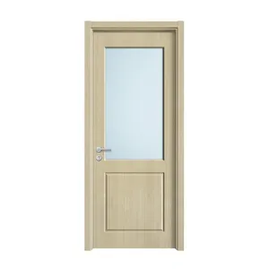 Guter Preis Schall dichte Glastüren mit eintürigen Holztüren und hochwertigen Schlössern