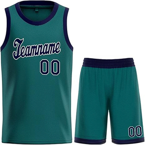 Uniforme de basket-ball 100% polyester matériel logo personnalisable unisexe et nom d'équipe bsci vente en gros service OEM vêtements de sport unisexe - Product Image 5