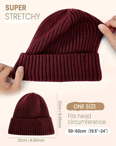 Bonnets unisexes respirants, imperméables et ajustables de qualité supérieure 2025, motif uni, broderie 3D personnalisable - Product Image 2