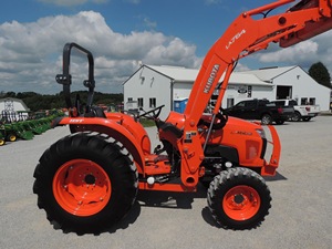 Tractor de ruedas agrícolas Kubota LA764 utilizado para la Agricultura - Product Image 6