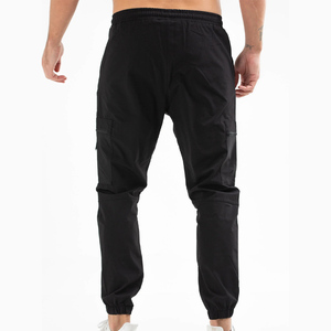 Wholesale Ronpex International New Design Men's Casual Solid Color Canvas <b>Trousers</b> Polyester/Cotton Breathable Eco-Friendly - Product Image 4