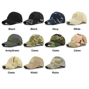 Gorra de béisbol deportiva con logo personalizado, 6 paneles, para correr, carreras, de algodón, bordada, tipo snapback, para camioneros. - Product Image 3