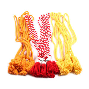 Quantité en vrac conception personnalisée et cordon de chapeau de couleur cordon de chapeau uniforme de cérémonie à bas prix à vendre - Product Image 1