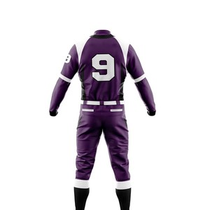 Nuevo diseño de alta calidad de secado rápido uniforme de béisbol para la venta al por mayor transpirable uniforme de béisbol sublimado equipo de ropa deportiva - Product Image 3