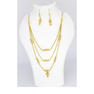 Chaîne Collier Bijoux Vente en Gros Vente à Chaud Classique Réglable plaqué or chaîne dubai conception de bijoux indiens - Product Image 1