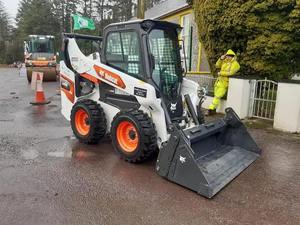 Petite chargeuse à chenilles Bob,cat à vendre Chargeuse à chenilles compacte d'occasion prête à être expédiée - Product Image 3