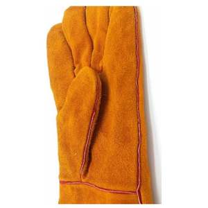 Guantes de dedo de fuego y palma para soldadores, guantes de soldadura de Palma reforzados personalizados con guantes de soldadura de costura de hilo - Product Image 5