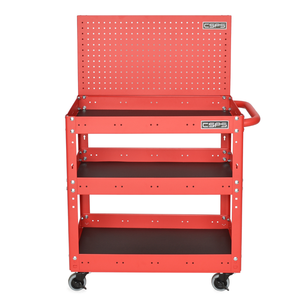 ตู้เก็บเครื่องมือรีด3ชั้นตู้เก็บเครื่องมือช่างใช้สำหรับโรงจอดรถทำจากสเตนเลสสตีล - Product Image 3