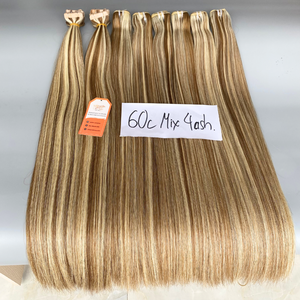 12A Grade cheveux humains point culminant os droit et perte libre faisceau de trame brut Original vietnamien - Product Image 6