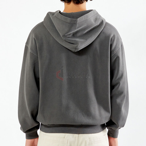 Sweat à capuche Streetwear de haute qualité de grande taille 100% coton vierge avec logo personnalisé - Product Image 1