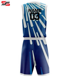 Vêtements de sport de haute qualité personnalisables directement de l'usine OEM livraison rapide uniforme de basket-ball caractéristique respirante - Product Image 2