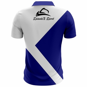 Calidad Premium logotipo personalizado impreso hombres de negocios Casual para Polos patrón sólido algodón camisetas bordado seda de punto - Product Image 2