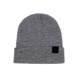Gorro de lana de estilo ruso clásico Unisex, gorro de Viaje de invierno informal de lana 100%, gorro de punto para mujer de alta calidad - Product Image 1