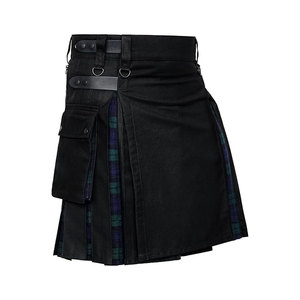 ผ้าตาหมากรุกลายตารางสก็อตสก็อตแบบดั้งเดิมทำด้วยมือปรับแต่งโลโก้ได้ทันสมัย - Product Image 1