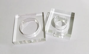 Transparent bonne qualité acrylique rond de serviette concepteur créatif à la main rond de serviette classique décoratif fantaisie métal rond de serviette - Product Image 2