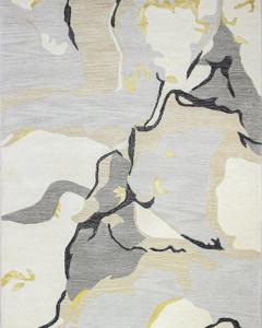 Alfombra de seda de bambú moderna hecha a mano 2023, diseño tibetano, técnica de pila cortada, juego de alfombra de área con patrón abstracto de felpa, sala de estar para el hogar - Product Image 6