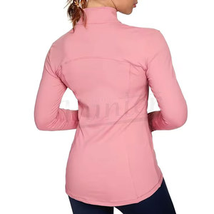 Venta al por mayor de ropa de fitness para gimnasio Mujeres Yoga Chaquetas Entrenamiento Deportes Top Ropa deportiva Chaqueta de entrenamiento - Product Image 2