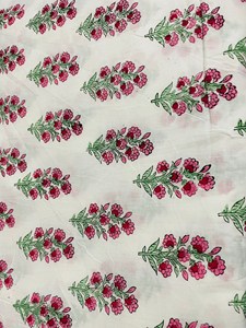 Bolsa de viaje grande de algodón para fin de semana, bolsa de lona de tela acolchada hecha a mano, bolsa de equipaje de mano con estampado de bloques, bolsos para mujer - Product Image 3