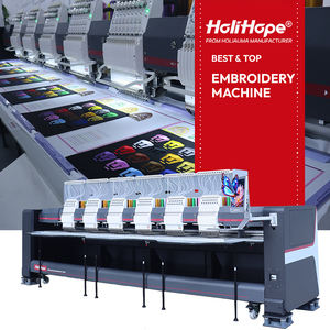 Máquina de Bordar Plana de Seis <span class=keywords><strong>Cabezas</strong></span> Holiauma Holihope de Fábrica con 10 Años de Garantía, Similar a la Máquina de Bordar Computarizada Happy <span class=keywords><strong>Tajima</strong></span> - Product Image 1