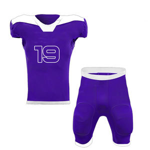 Uniforme de football américain sur mesure, design personnalisé d'usine, pour équipes de club, haute qualité, pour adultes, short 100% polyester, séchage rapide - Product Image 5