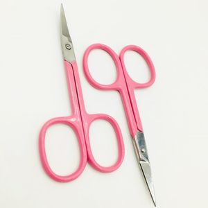 Tijeras de alta calidad, Tijera para cutículas rosa, recortadora de piel muerta de acero inoxidable, herramienta de manicura recta, uñas, visón sostenible - Product Image 6