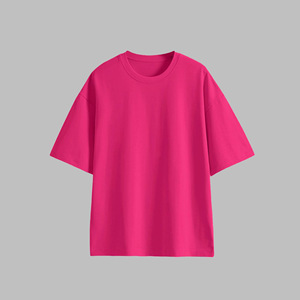 Tshirt personnalisé pour hommes T-shirt vierge vintage de haute qualité à col ras du cou et à épaules tombantes. - Product Image 3