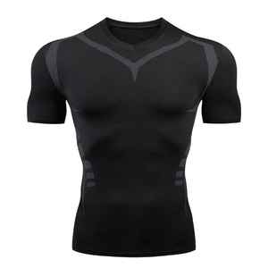 Livraison gratuite Mens Compression Bjj Kickboxing Jersey Sublimation T-shirts pour MMA Rashguard Kimono Wrestling Blouse Anti-UV UPF - Product Image 6