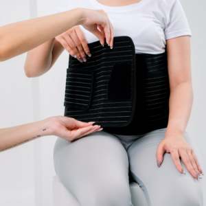 ผลิตภัณฑ์ชั้นนำ ชุดกระชับสัดส่วนนาโนอินโดนีเซีย ระดับพรีเมียมพิเศษ ต้านเชื้อแบคทีเรีย ผลิตจากยางยืดและผ้าฝ้าย ช่วยให้ผิวเย็นสบาย ระบายอากาศได้ดี - Product Image 2