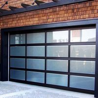Porte de garage sectionnelle à ouverture automatique, sur mesure, de qualité industrielle, avec des caractéristiques de performance robustes