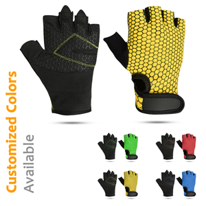 Guantes de mano deportivos con logotipo personalizado para gimnasio, guantes para gimnasio, entrenamiento, fitness, para hombres y mujeres, guantes de levantamiento de pesas más vendidos - Product Image 5