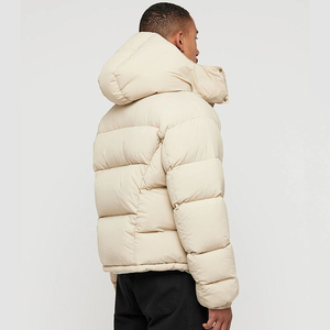 Chaqueta de Plumón Personalizada de Alta Calidad para Hombre, Chaqueta de Invierno Cálida con Cuello Alto y Cremallera, Chaqueta de Esquí Acolchada - Product Image 6